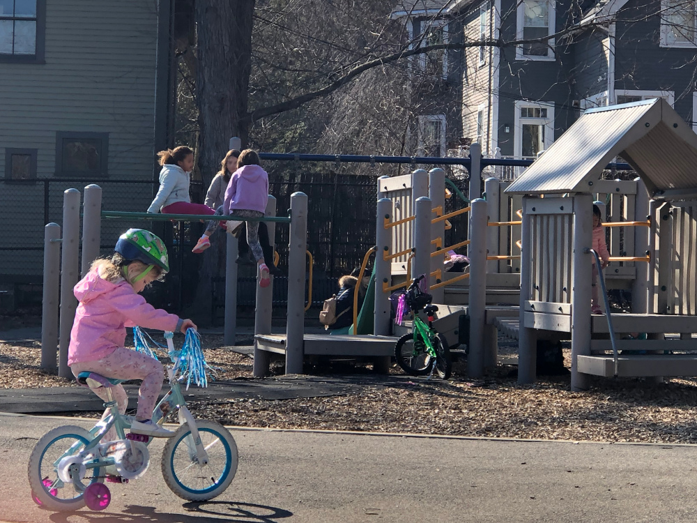Playground Bicycling, Brookline for Everyone